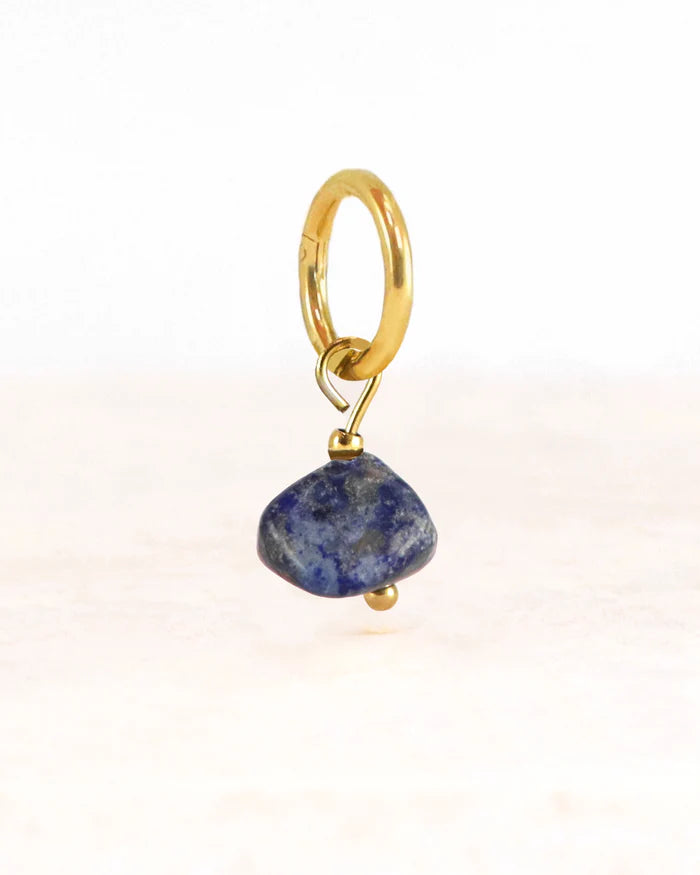Bedel lapis lazuli - stainless steel - conceptstore Liefs uit Zierikzee