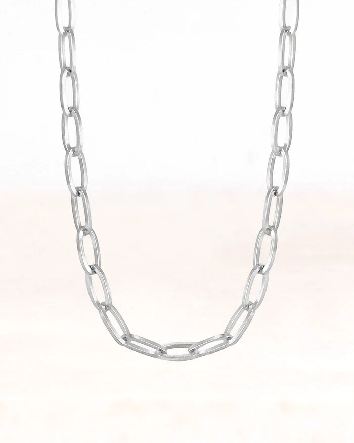 Ketting yara stainless steel - zilver - conceptstore Liefs uit Zierikzee