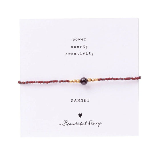 Armband IRIS Garnet