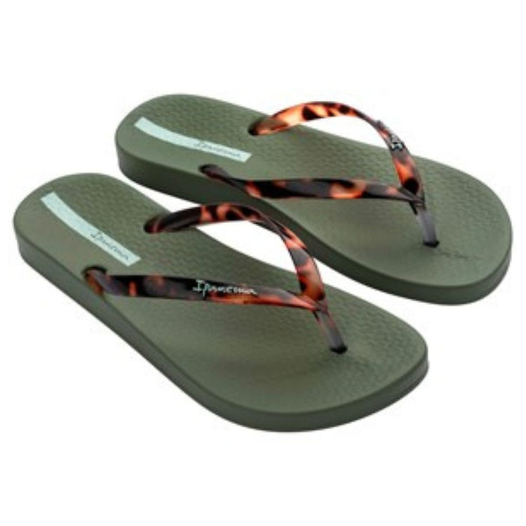 Slippers Ipanema groen - conceptstore Liefs uit Zierikzee