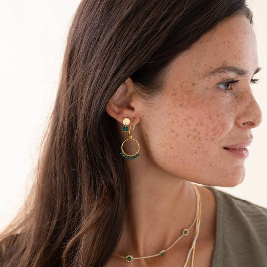 Ohrringe Mitgefühl Aventurin