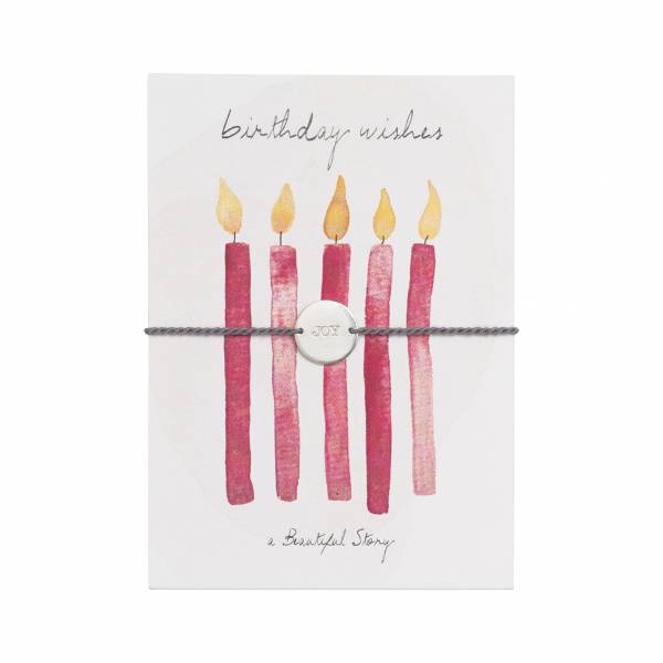 SALE Armband birthday wishes van het merk A Beautiful Story - conceptstore Liefs uit Zierikzee