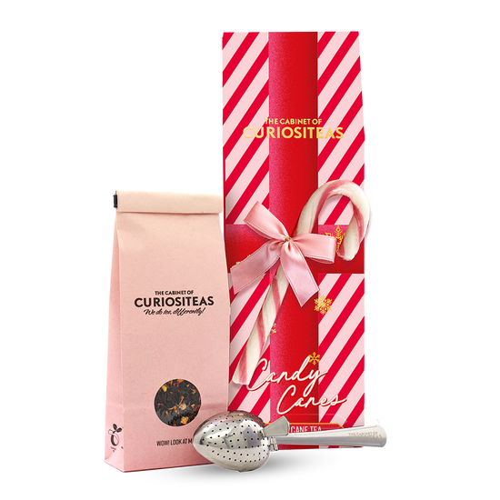 candy canes tea gift box