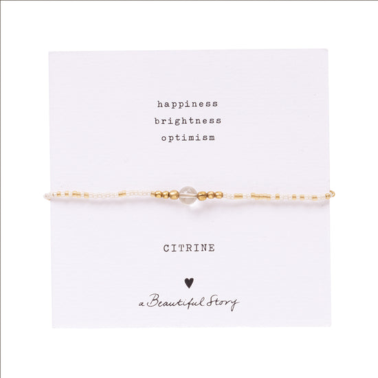 Armband IRIS citrien - conceptstore Liefs uit Zierikzee 