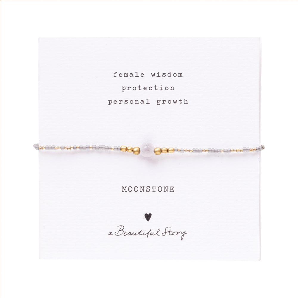 Armband IRIS maansteen - conceptstore Liefs uit Zierikzee 
