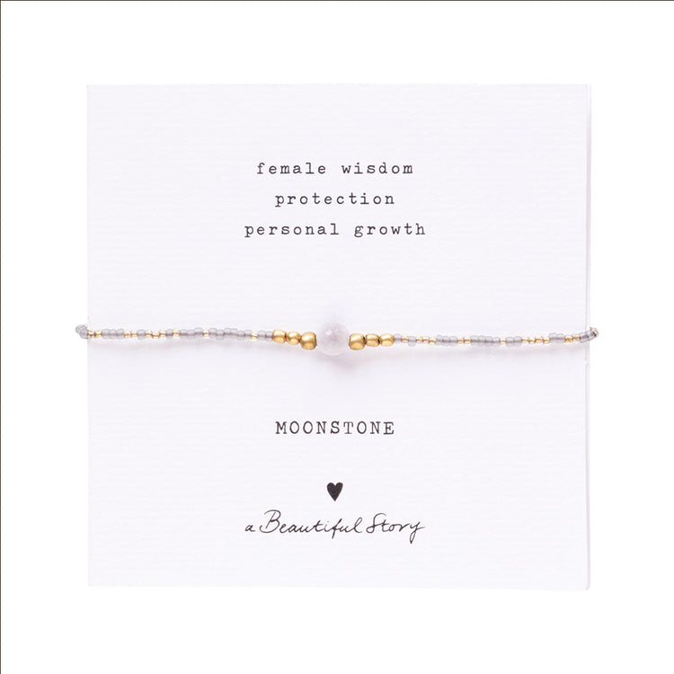 Armband IRIS maansteen - conceptstore Liefs uit Zierikzee 