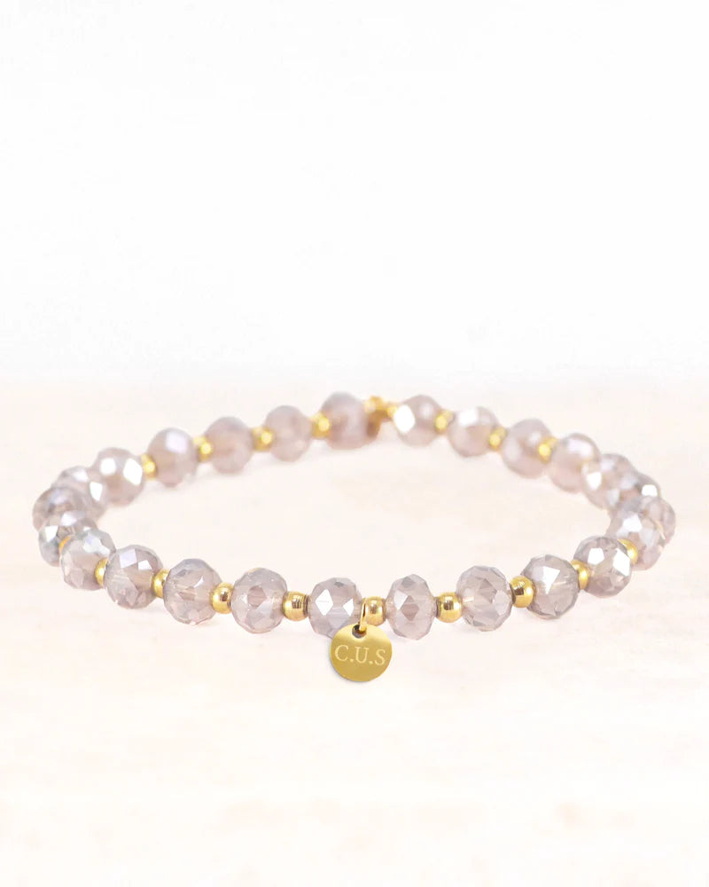 Armband dara Crystel goud - conceptstore Liefs uit Zierikzee 