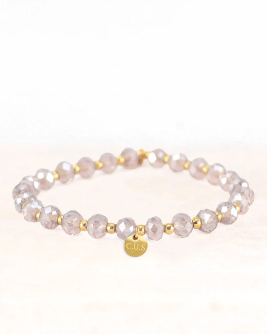 Armband dara Crystel goud - conceptstore Liefs uit Zierikzee 