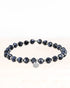 Armband dara donkerblauw zilver - conceptstore Liefs uit Zierikzee 