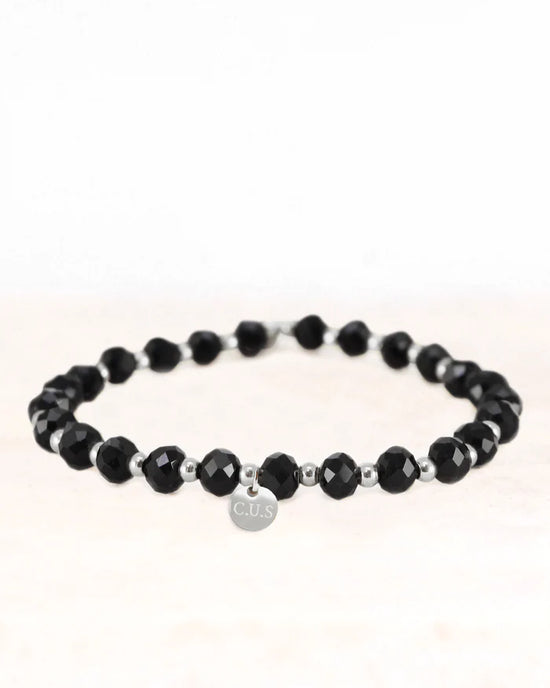 Armband dara zilver zwart - conceptstore Liefs uit Zierikzee 