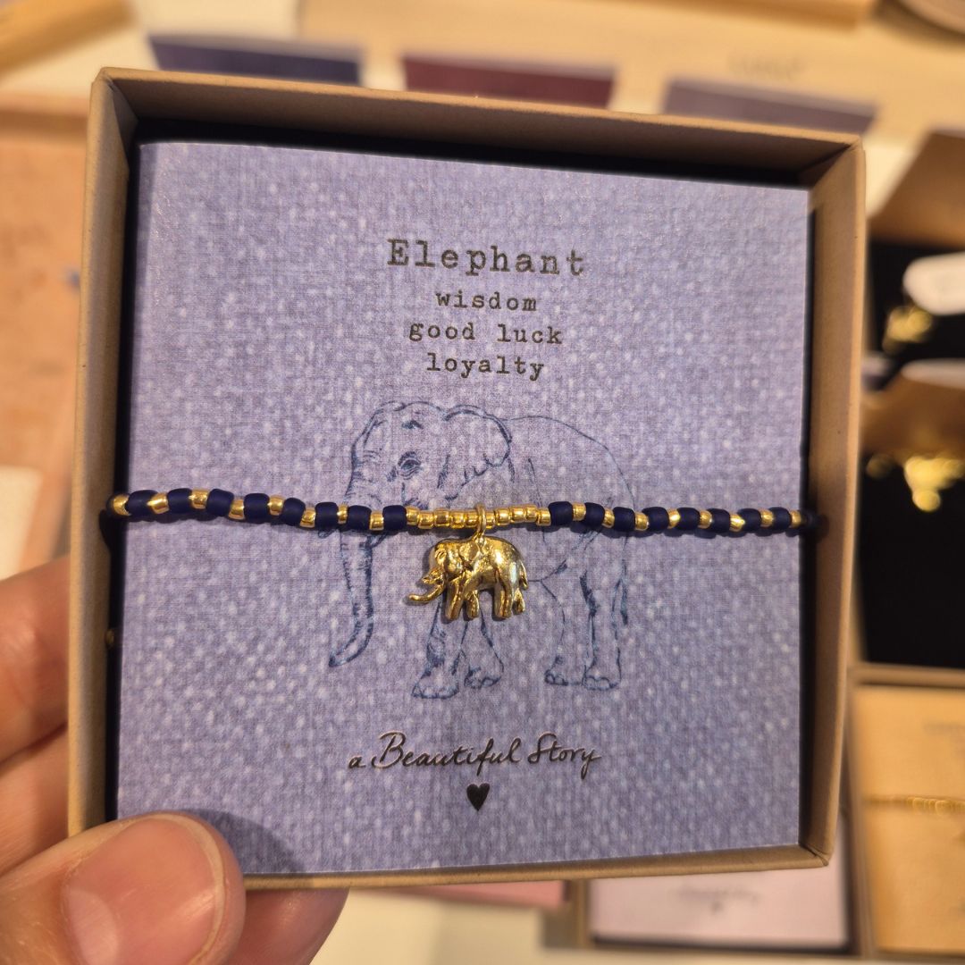 Armband olifant - a beautiful story - conceptstore Liefs uit Zierikzee 