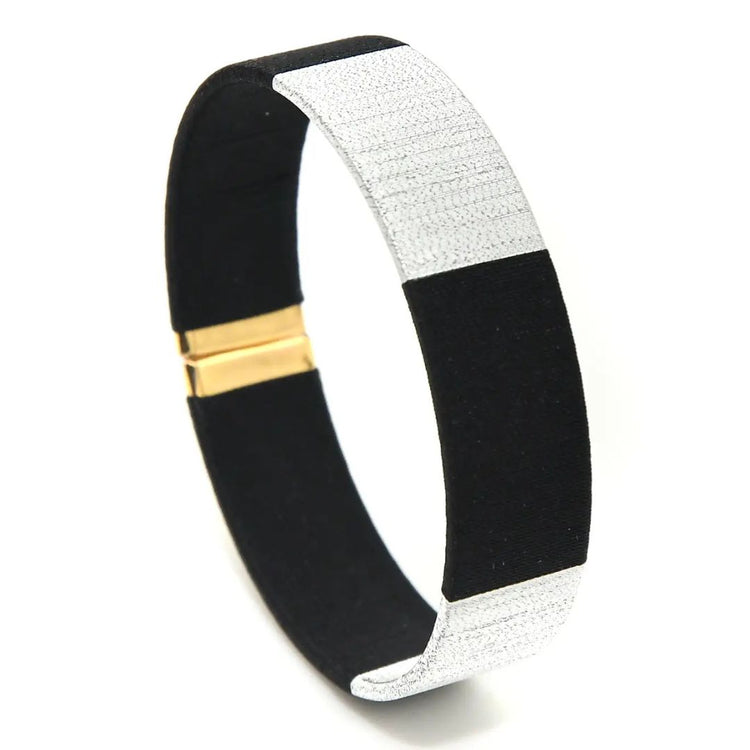Armband zwart zilver - conceptstore Liefs uit Zierikzee 