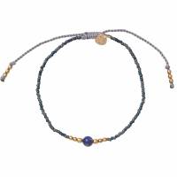 armbanden glaskralen lapis lazuli