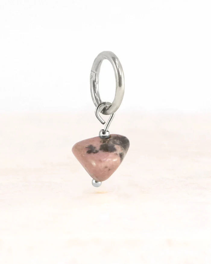 Bedel Ayla rhodonite - stainless steel - conceptstore Liefs uit Zierikzee 