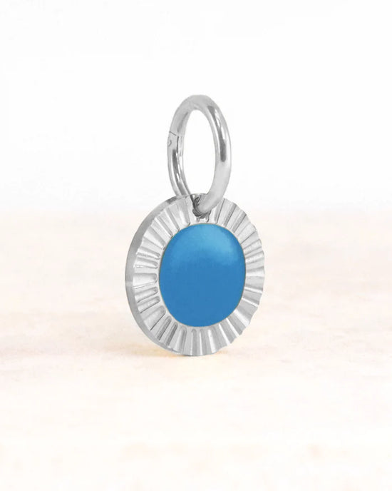 Bedel kyra licht blauw - stainless steel - conceptstore Liefs uit Zierikzee 