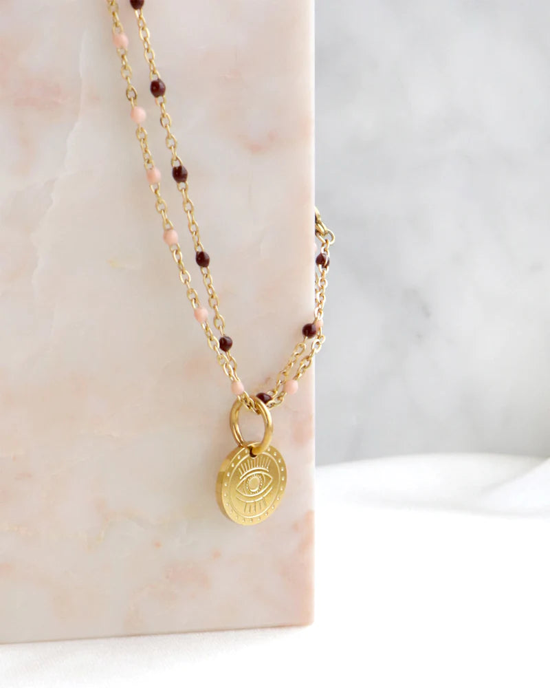 Bedel luna Evil Eye - stainless steel - conceptstore Liefs uit Zierikzee 