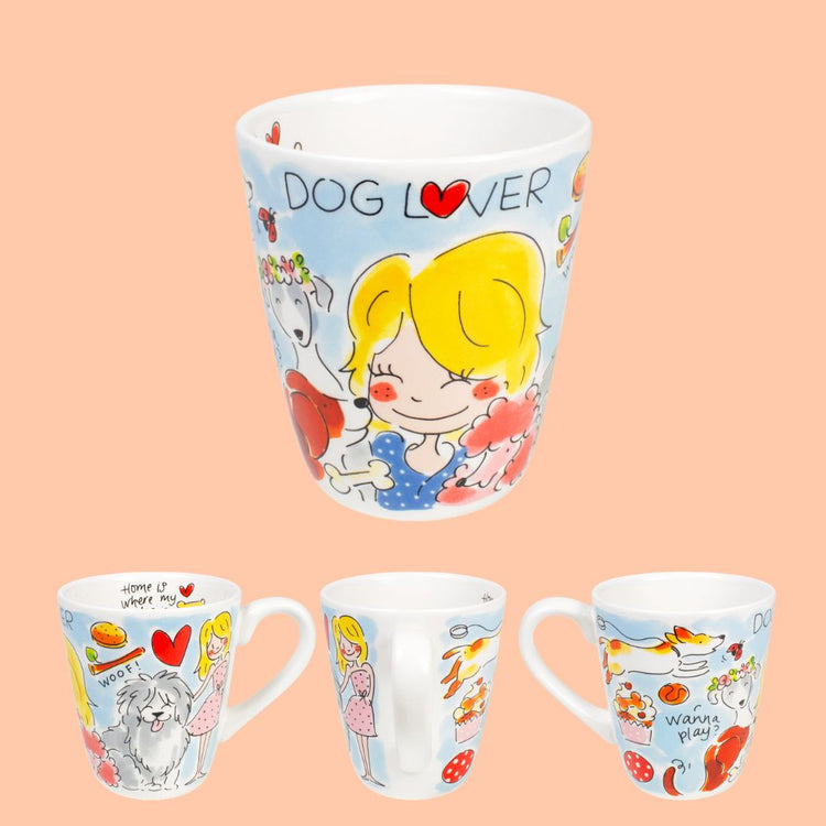 Beker dog lover - Blond Amsterdam - Liefs uit Zierikzee 