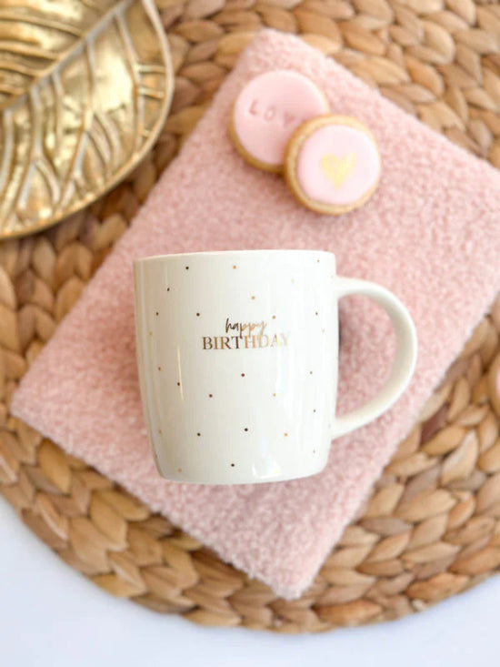 Beker Happy birthday - conceptstore Liefs uit Zierikzee 