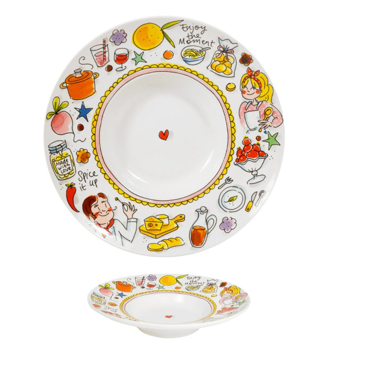 Blond Amsterdam Diep Pastabord 24 cm - Conceptstore Liefs uit Zierikzee 