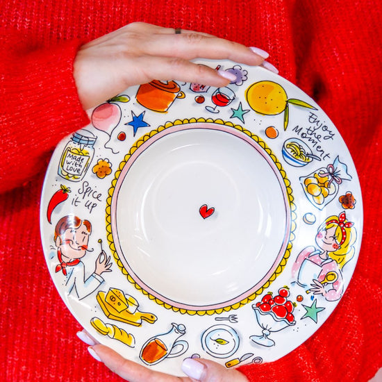 Blond Amsterdam Diep Pastabord 24 cm – Even Bijkletsen - conceptstore Liefs uit Zierikzee 