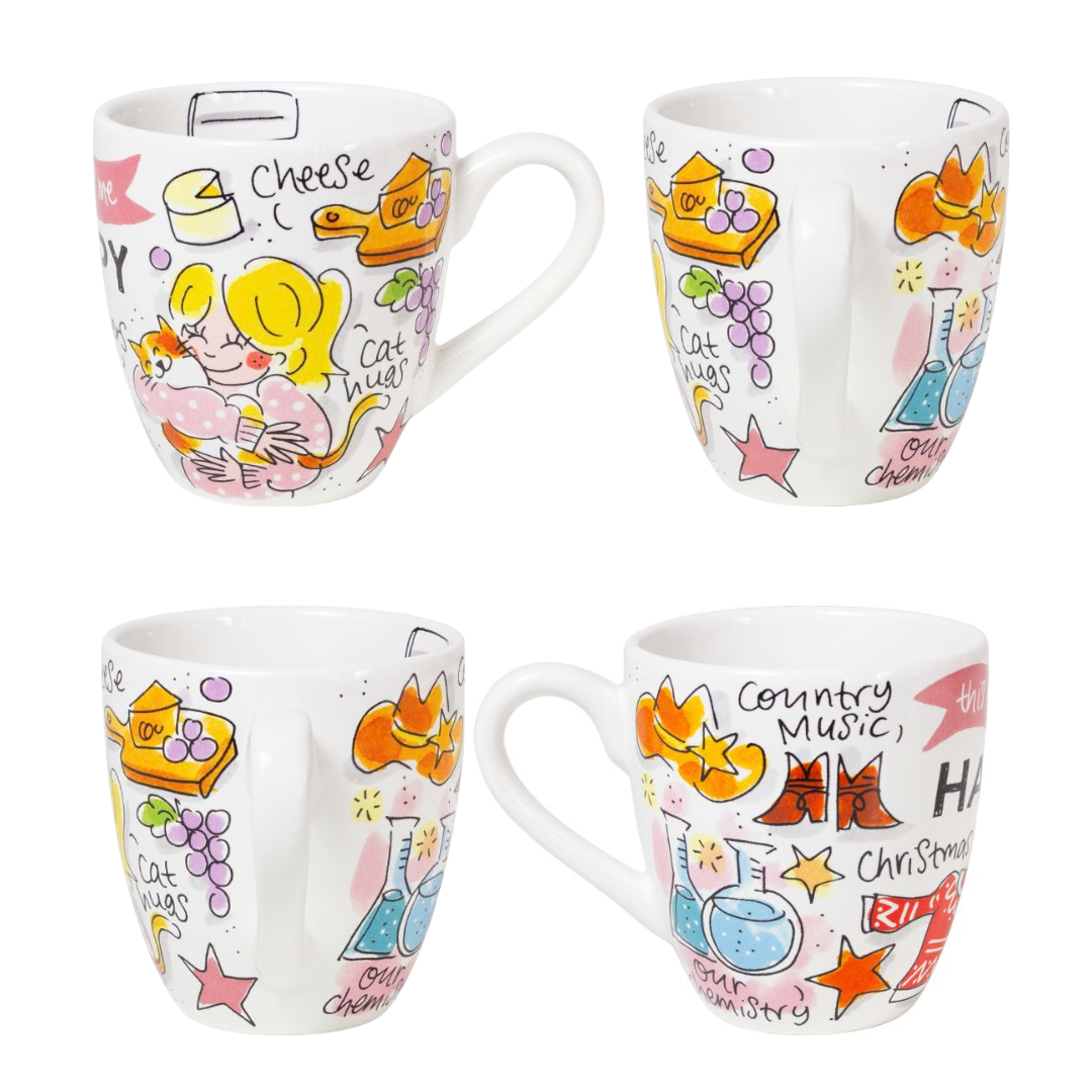 Blond Amsterdam Mini Mok 0,2L – Happy “This Makes Me Happy” - conceptstore Liefs uit Zierikzee 