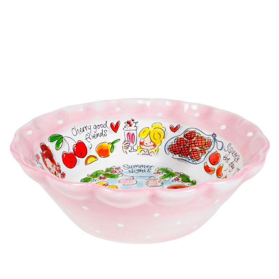 Blond Amsterdam Schaal 24 cm – Even Bijkletsen - conceptstore Liefs uit Zierikzee 