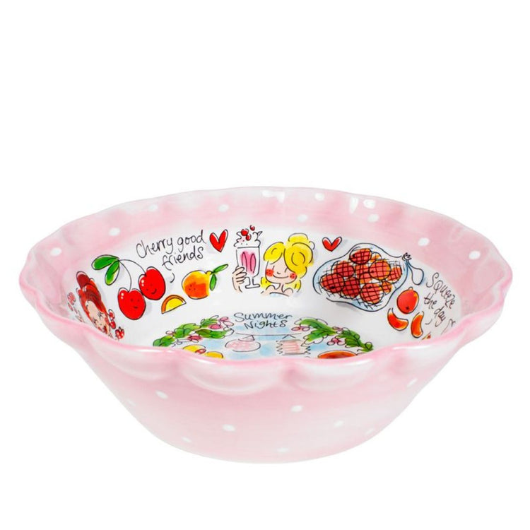 Blond Amsterdam Schaal 24 cm – Even Bijkletsen - conceptstore Liefs uit Zierikzee 