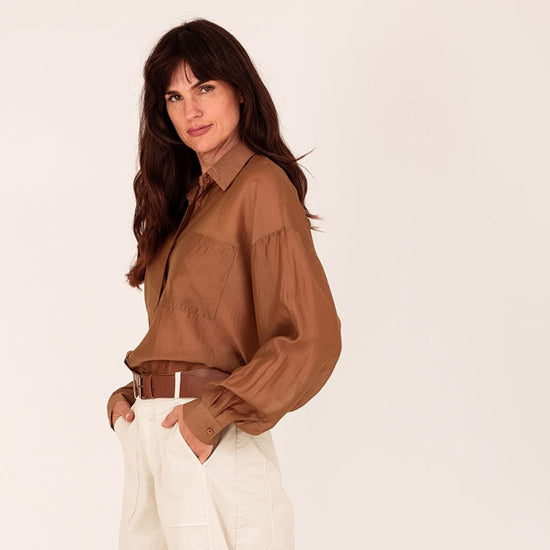 Camel blouse - conceptstore Liefs uit Zierikzee 
