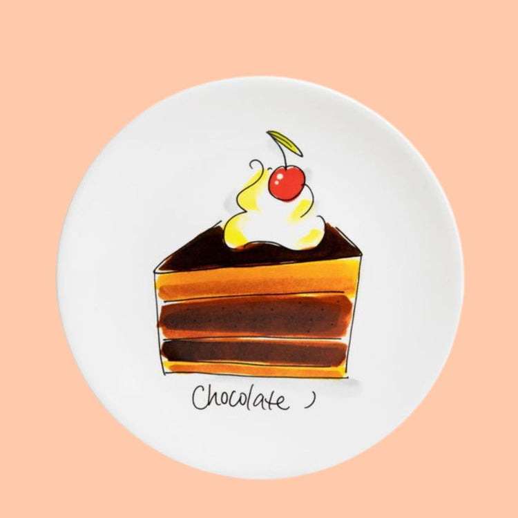 Gebaksbord chocolat pie - Liefs uit Zierikzee 