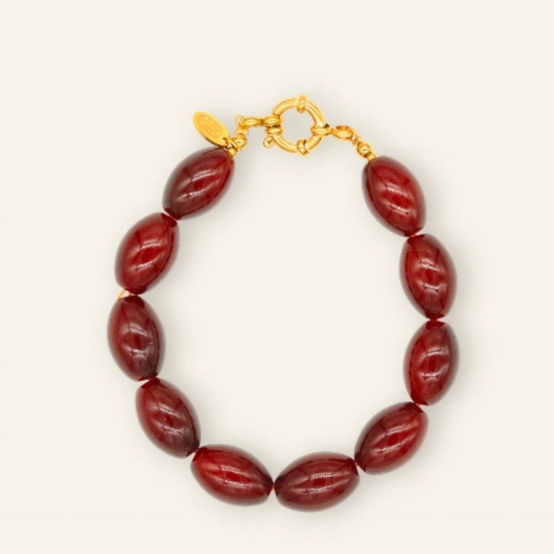 Garnet love armband - Liefs uit Zierikzee 