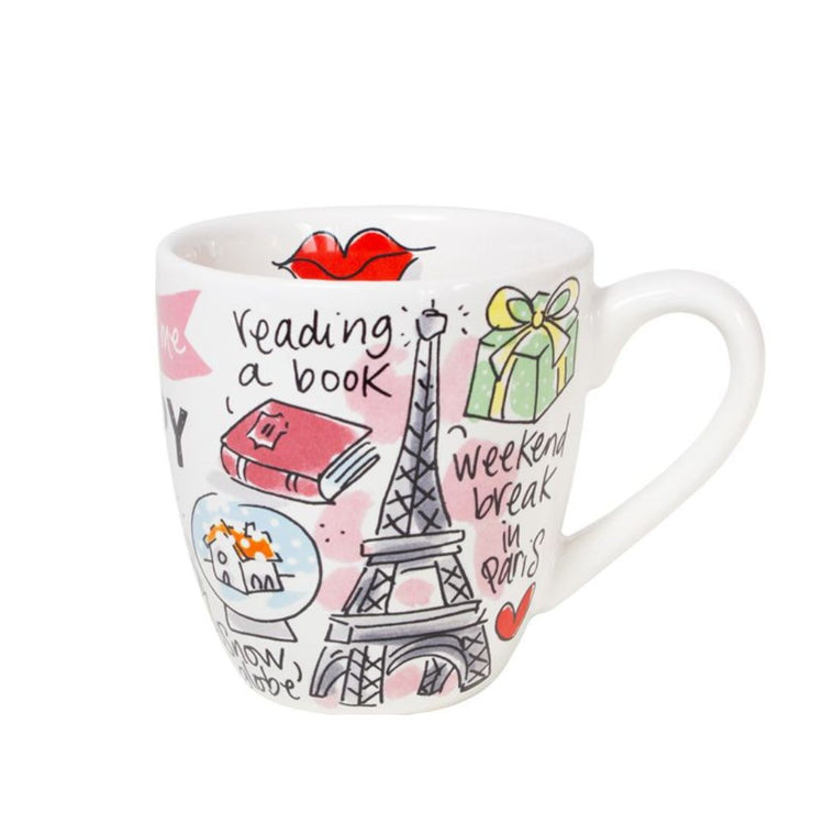  HAPPY - MINIMUG LIPS 0,2L - conceptstore Liefs uit Zierikzee 