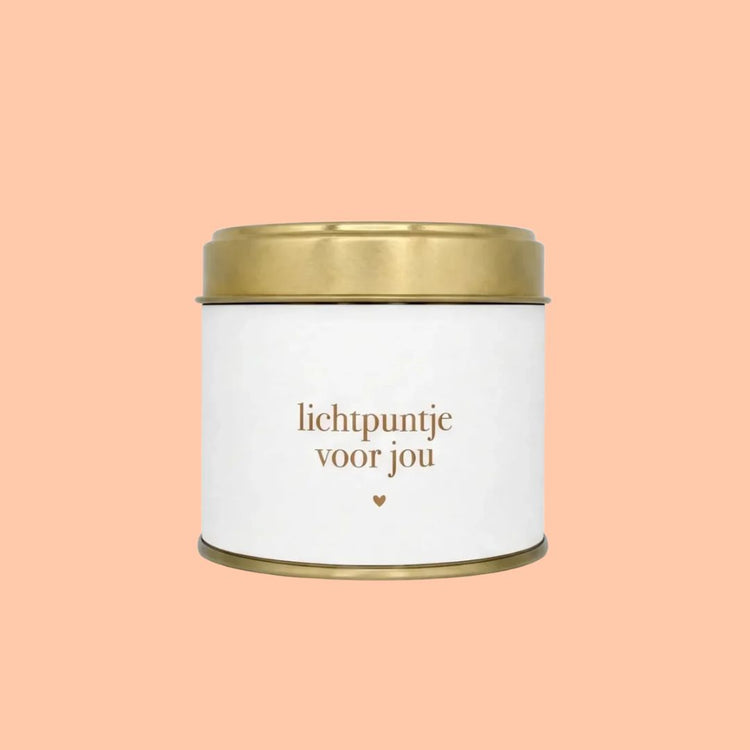 Kaars lichtpuntje voor jou - Liefs uit Zierikzee 
