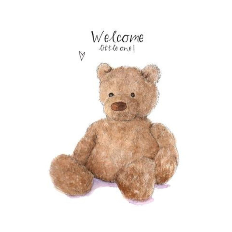 Kaart welcome little one - Conceptstore Liefs uit Zierikzee 