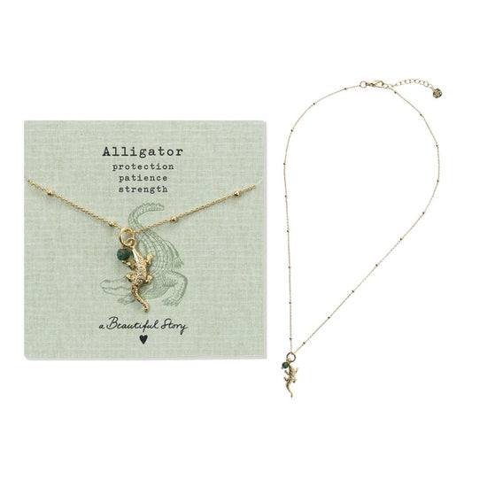 Ketting krokodil - conceptstore Liefs uit Zierikzee 