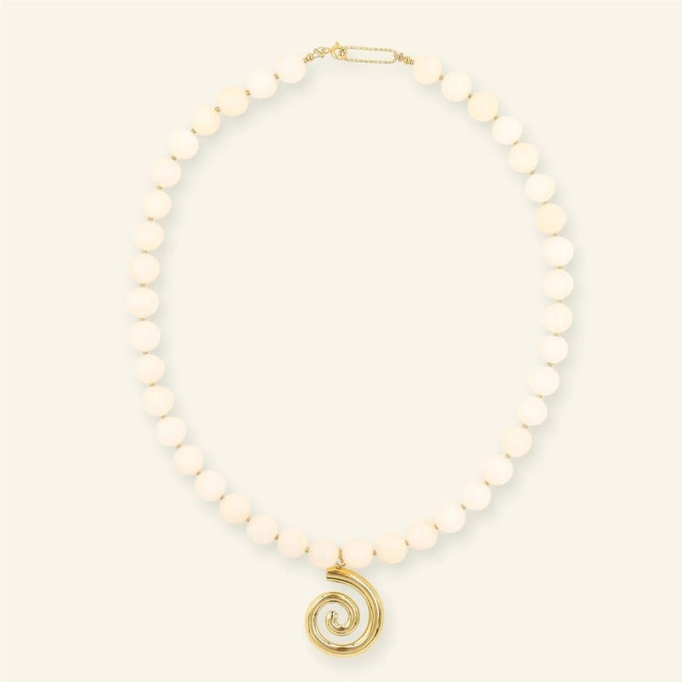Ketting milky swirl - Liefs uit Zierikzee 