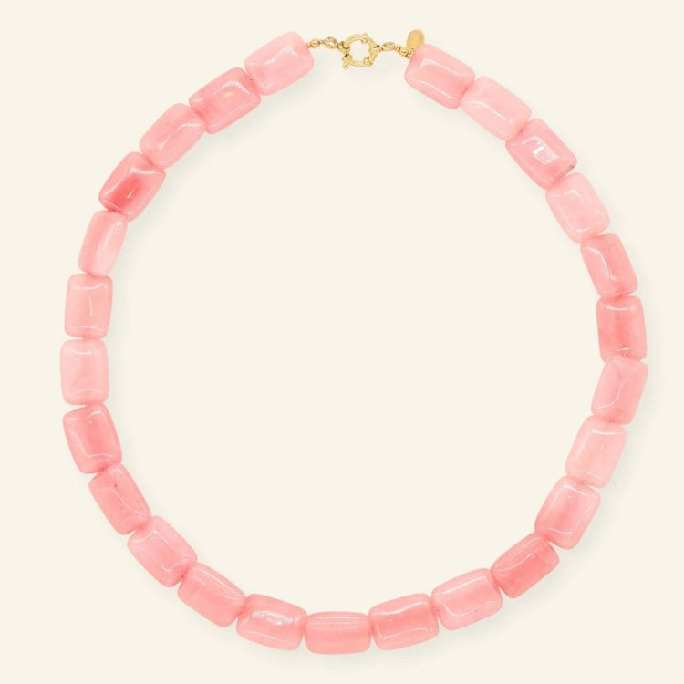 Ketting pink lemonade - Liefs uit Zierikzee 