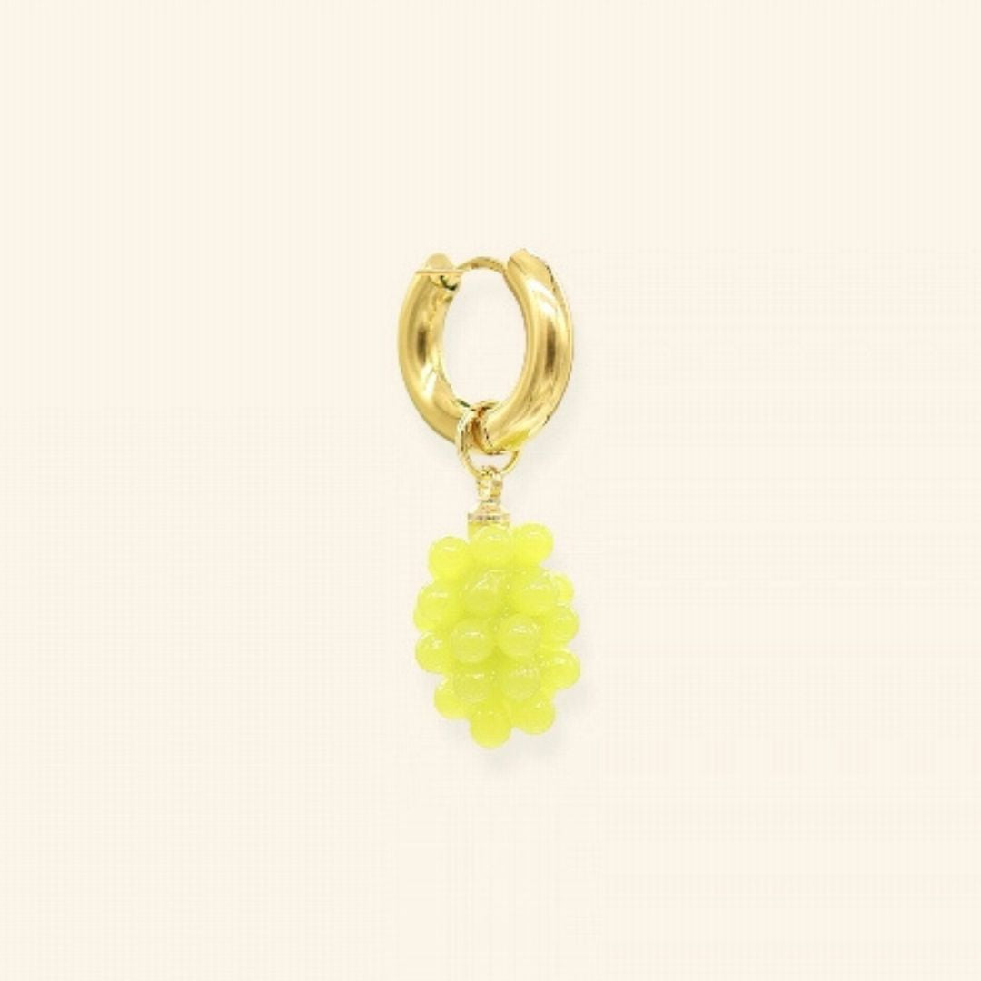 Mini grape oorbellen  - Liefs uit ZIerikzee 