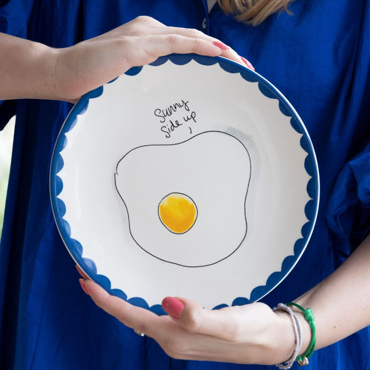 Ontbijtbord sunny side up - Blond Amsterdam - Liefs uit Zierikzee 