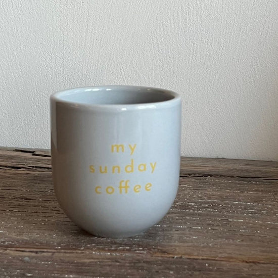 Mug my sunday coffee