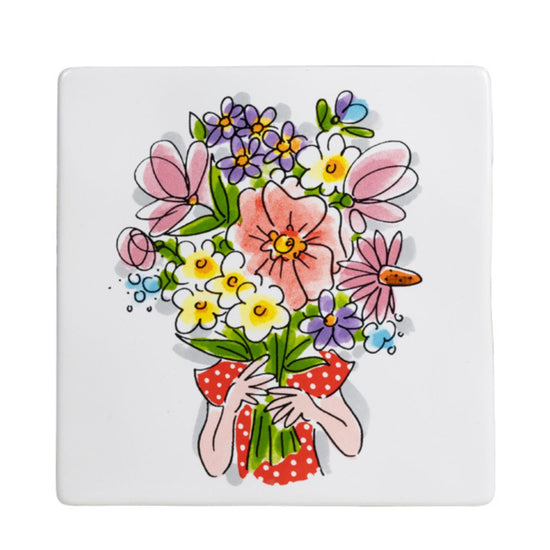201950 - EB: DECOR TILE FLOWERS