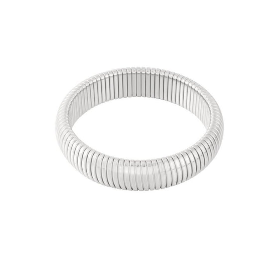 Stainless Steel Stretch Armband – Tijdloos & Comfortabel