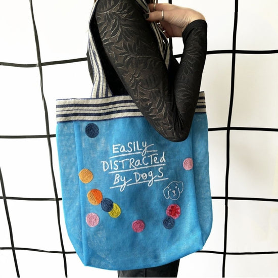 Shopper Easily distracted by dogs - House of Disaster - conceptstore Liefs uit Zierikzee 