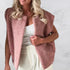 Sleeveless Fleece Vest oud roze - conceptstore Liefs uit Zierikzee