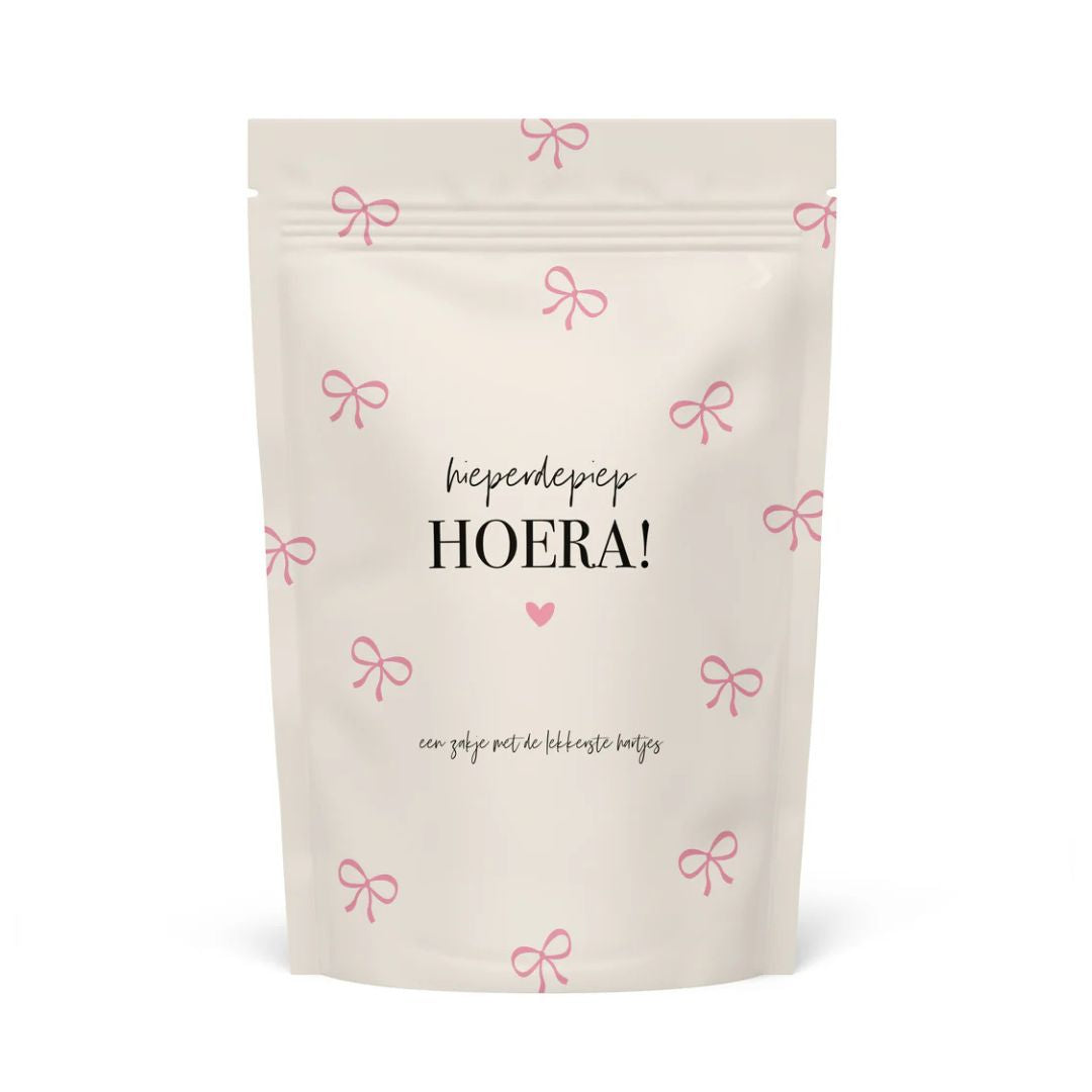 Snoepzak hieperdepiep hoera - conceptstore Liefs uit Zierikzee 