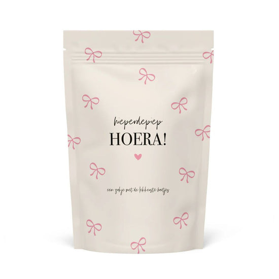 Snoepzak hieperdepiep hoera - conceptstore Liefs uit Zierikzee 