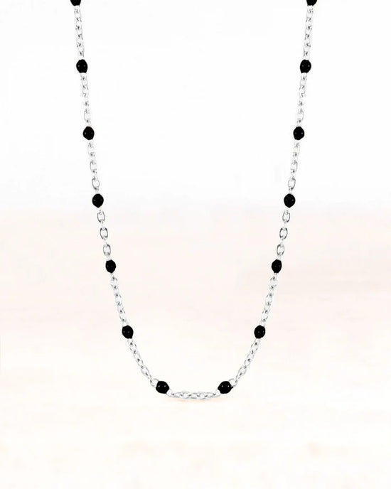 Stainless steel ketting Neva zwart - conceptstore Liefs uit Zierikzee 