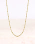 Stainless steel neva ketting goud - Conceptstore Liefs uit Zierikzee 