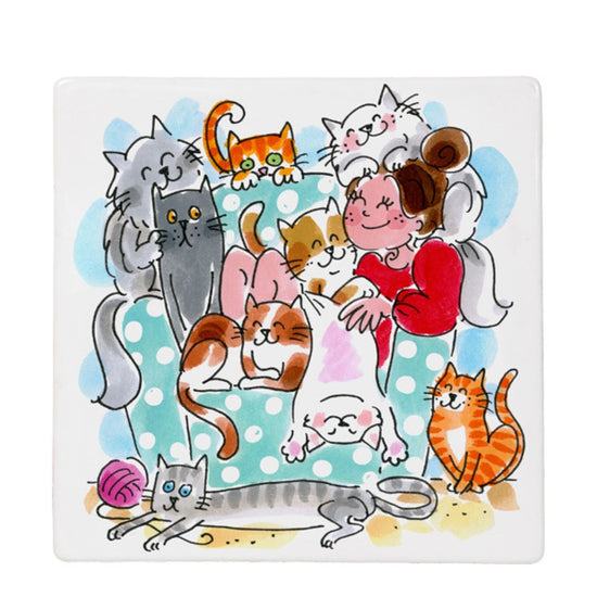 Tegel cats - Blond Amsterdam - Liefs uit ZIerikzee 