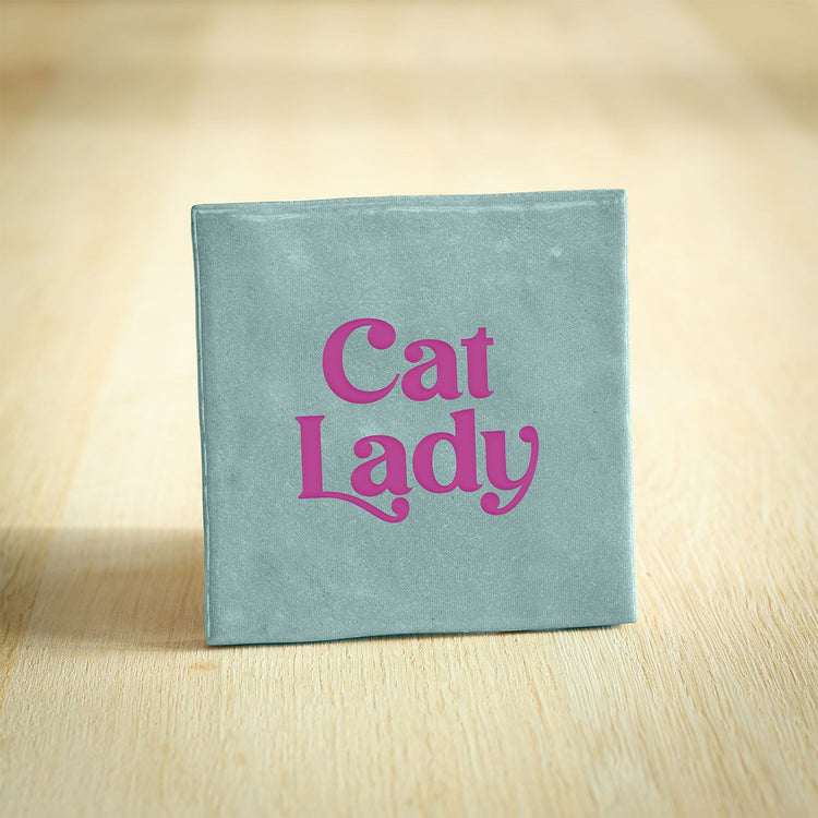 Tegeltje Cat lady - conceptstore Liefs uit Zierikzee 