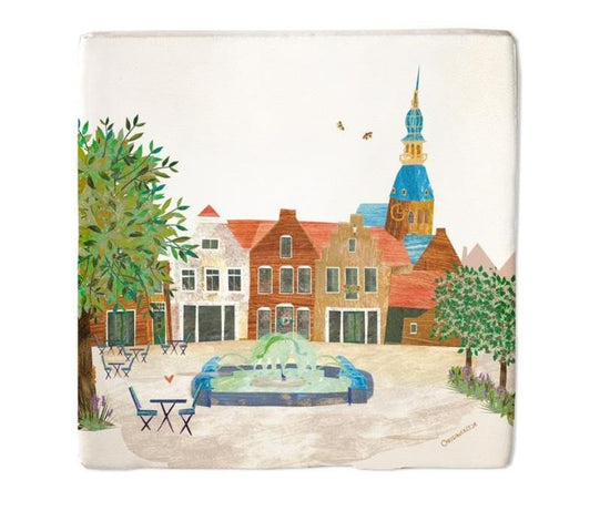 Tegeltje Montmaertre Zierikzee - conceptstore Liefs uit Zierikzee 